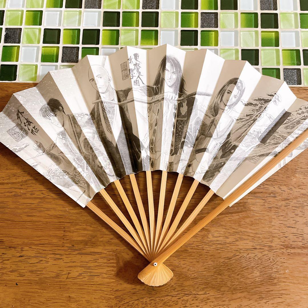 【希少品】 東京魔人學園外法帖　扇子　グッズ　小林美智 東京魔人學園剣風帖