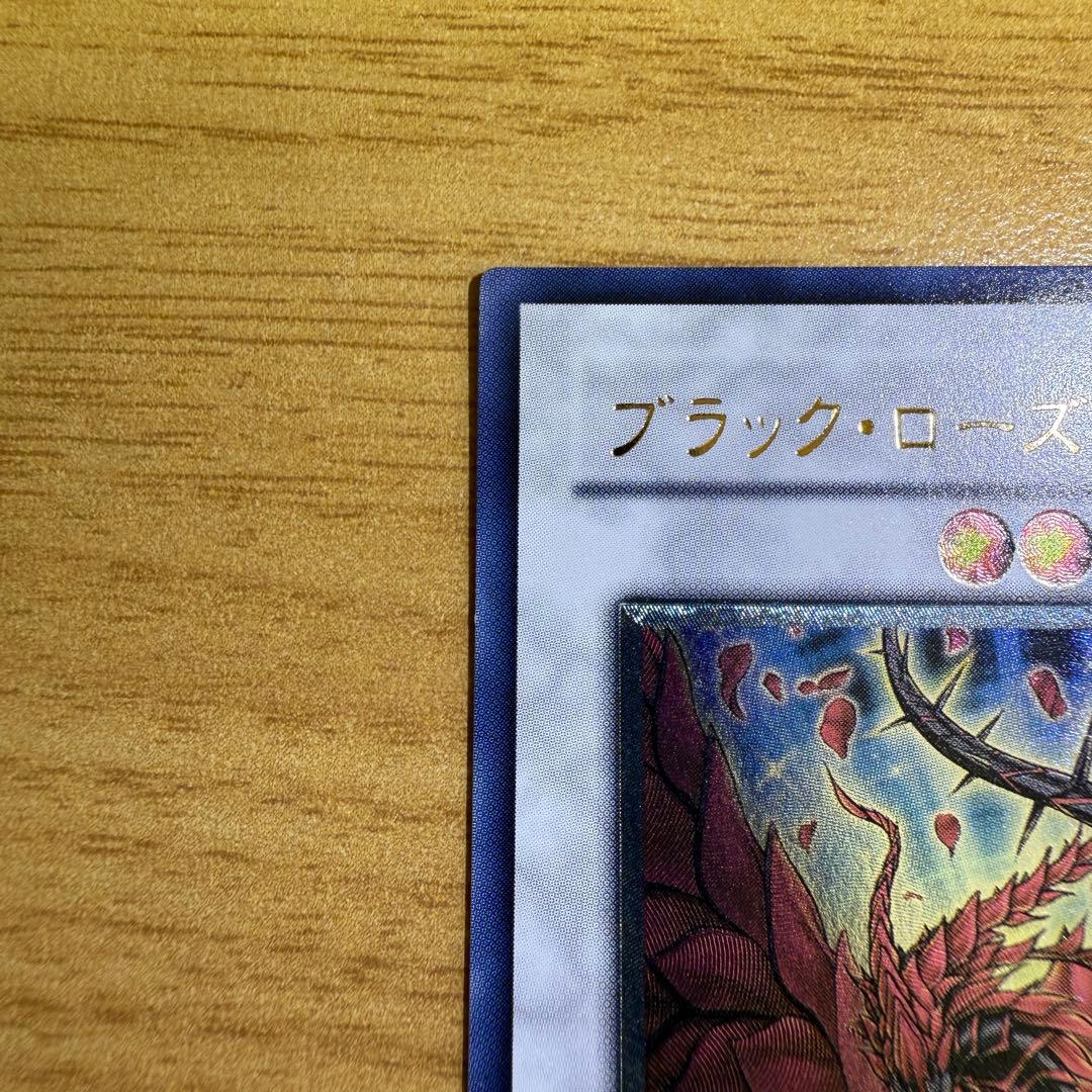 【美品】ブラックローズドラゴン　レリーフ　CSOC-JP039