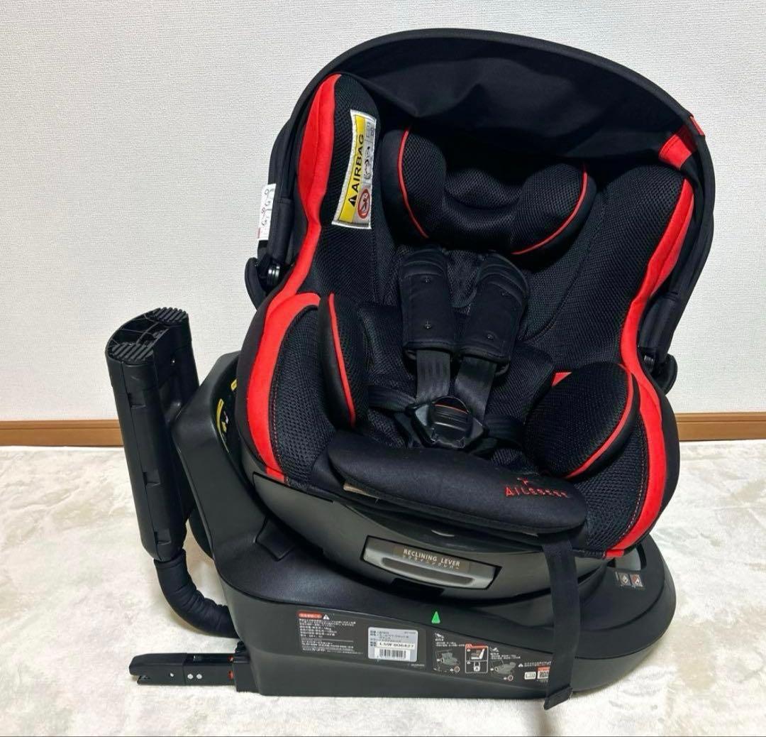 ✨美品✨ エールべべ　クルット3iグランスISOFIX チャイルドシート