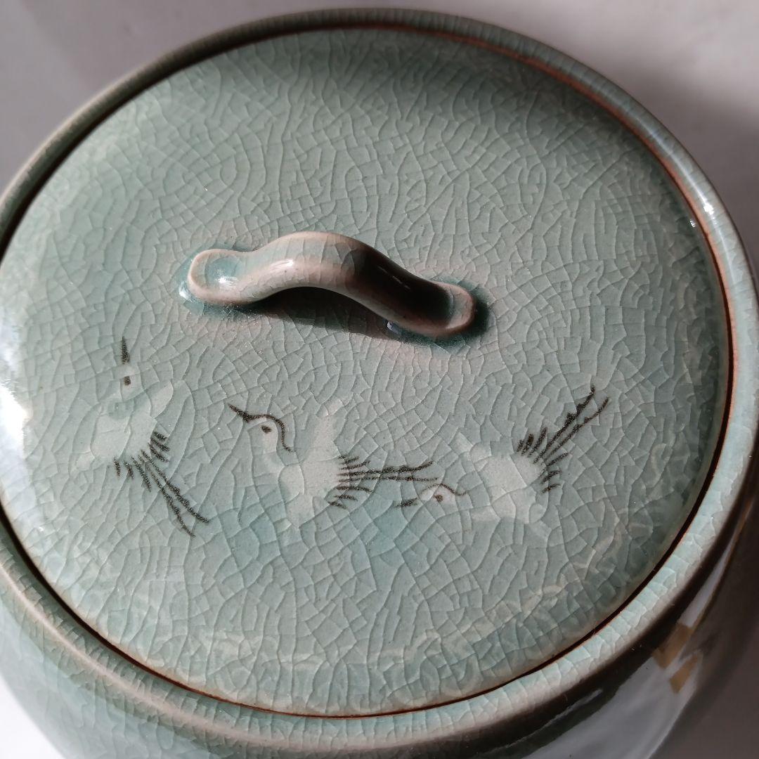 茶道具　中国　元堂窯水指