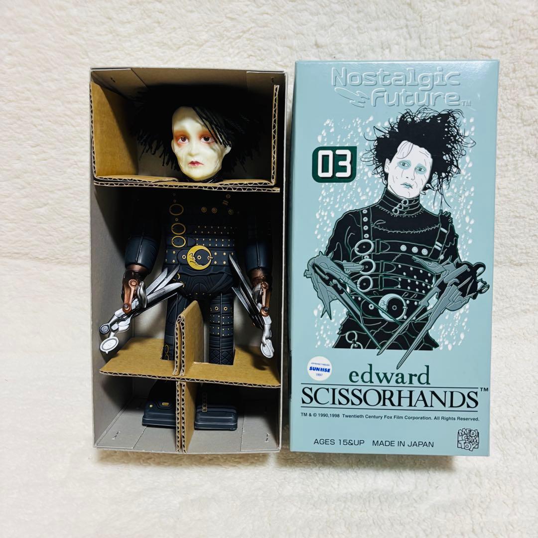 メディコム・トイ ノスタルジックフューチャー シザーハンズ エドワード ブリキ