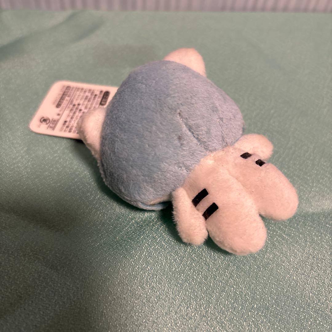 【かおもじネコ】新形態 マスコットBC エヴァンゲリオン 綾波レイ風ぬいぐるみ