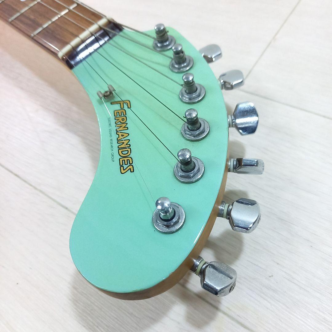 FERNANDES ZO-3 アンプ内蔵ミニギター ブルー フェルナンデス