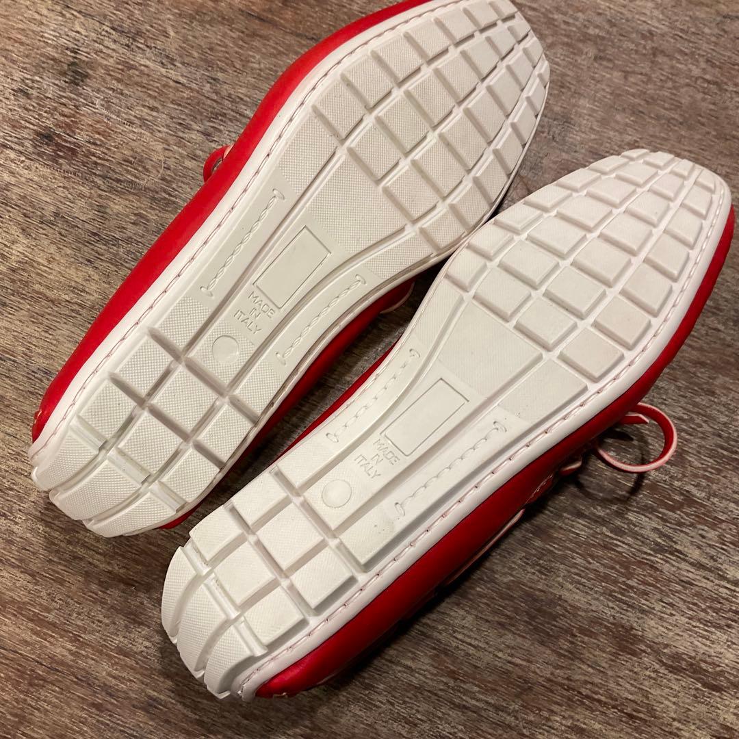 未使用品！エポカウォモ レザー ドライビングシューズ 1351 メンズ 40