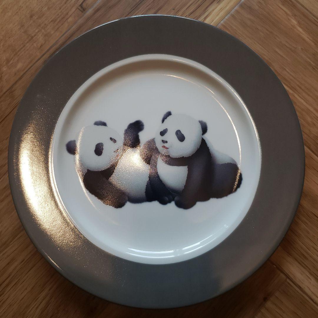 パンダ　レア物　著名人による飾り皿セット　非売品　安藤忠雄　双雲　三宅一生