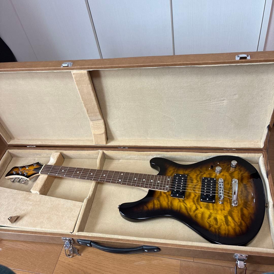 専用ハードケース付エレキギター
