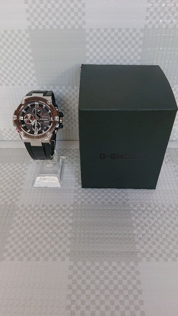 T*3様 G-SHOCK G-STEEL GST-B100-1AJF 美中古品。
