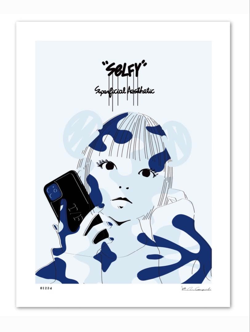 山口真人 サイン＆シリアル入りのArt Book と リミテッドポスター