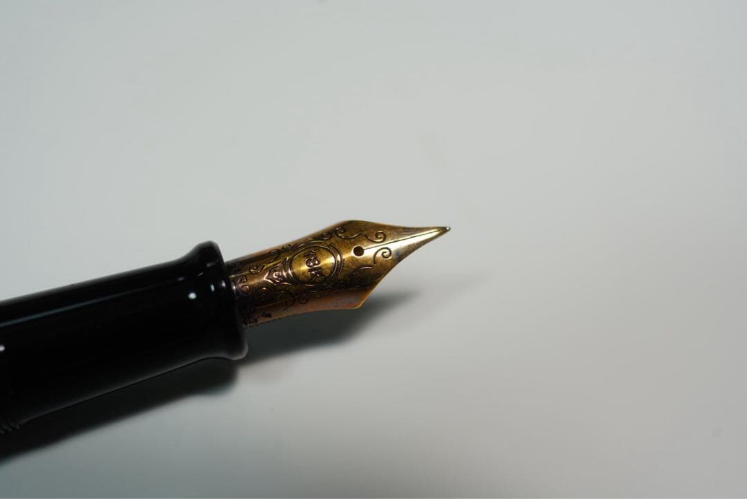 AURORA アウロラ HIMALAYA ヒマラヤ 万年筆 EF 美品