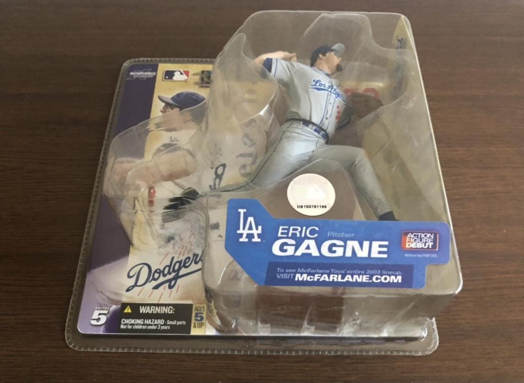 【未開封】「エリック・ガニエ（アウェイ） #38 ロサンゼルス・ドジャース」