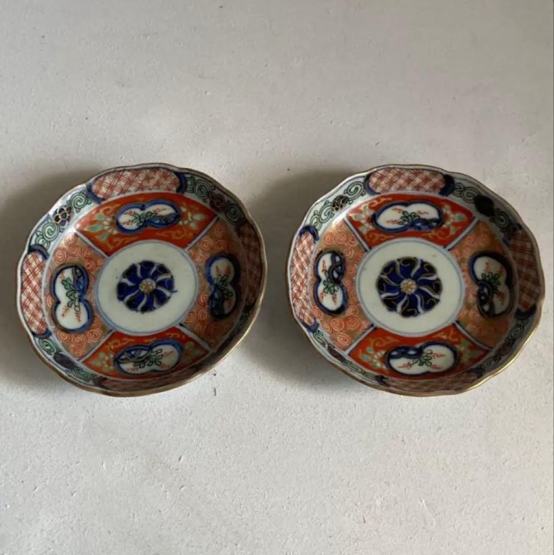 小皿 古伊万里 骨董品 江戸時代 天保