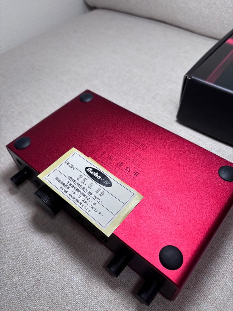 DTM・DAW Focusrite Scarlett 2i2 4th gen