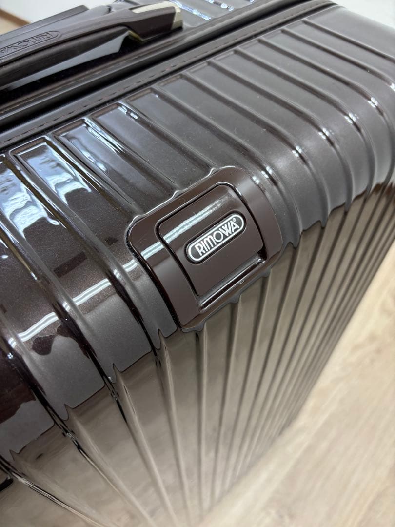 パカ　RIMOWA リモワ キャリーケース ダークブラウン系 スーツケース
