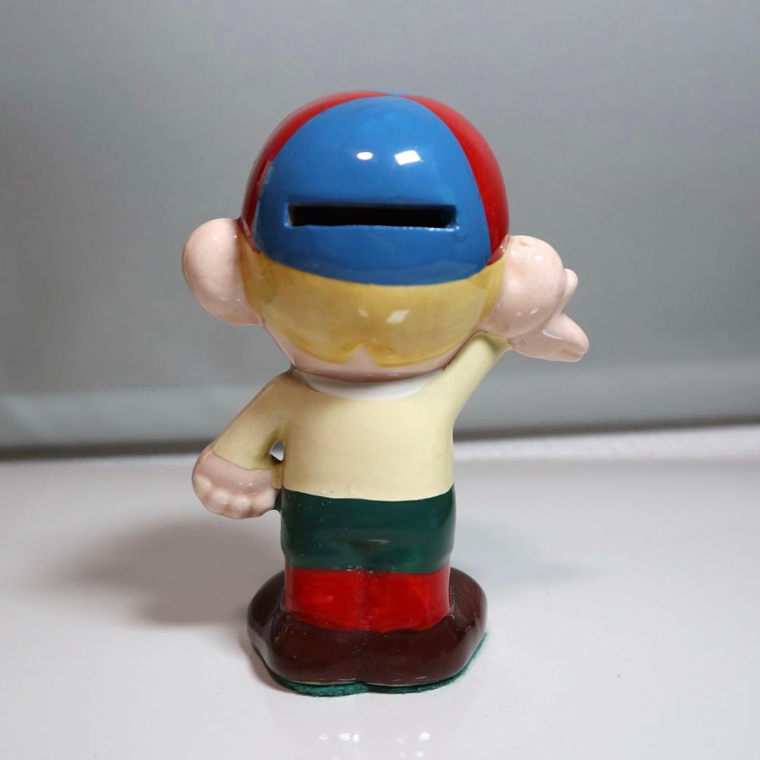 80年代　怪物くん 陶器製 貯金箱 フィギュア 小学館　藤子不二雄