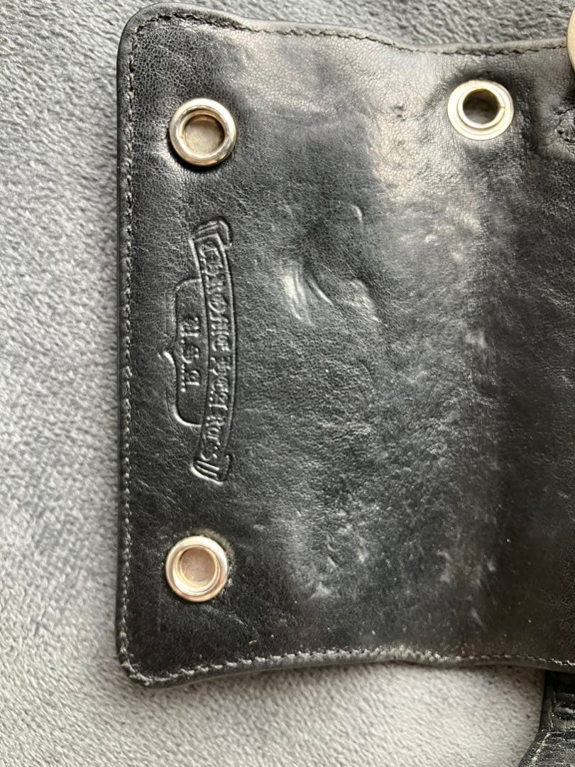 K　CHROME HEARTS ブラックレザーキーケース