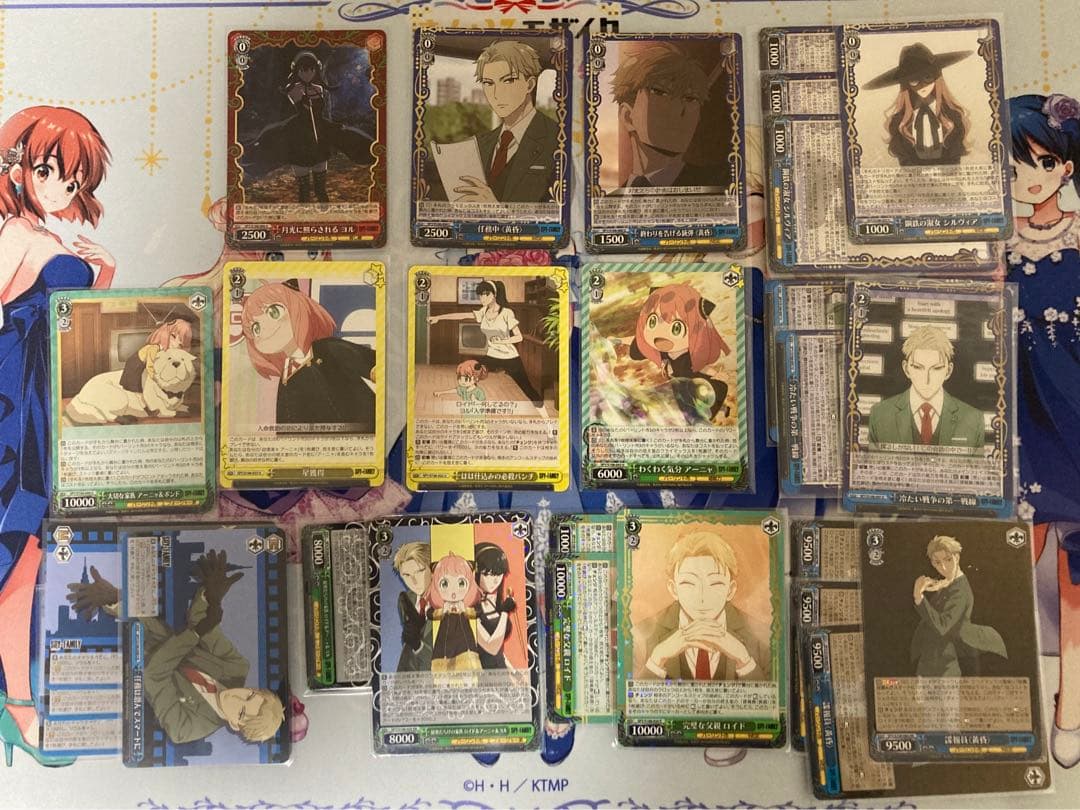 ヴァイスシュヴァルツ　SPY×FAMILY デッキ　調整パーツ付