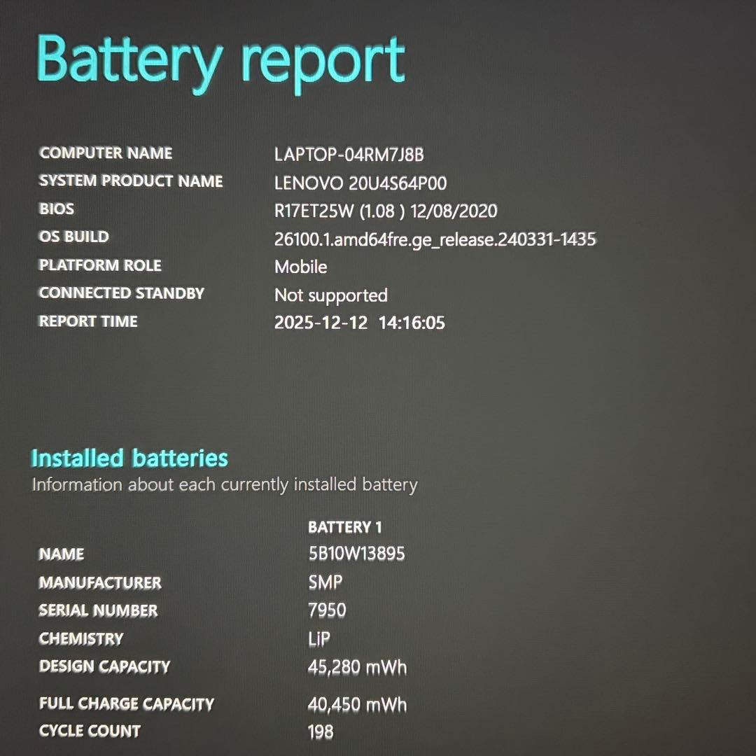 美品 ThinkPad L15 第10世代 i5 8GB 15.6型 フルHD