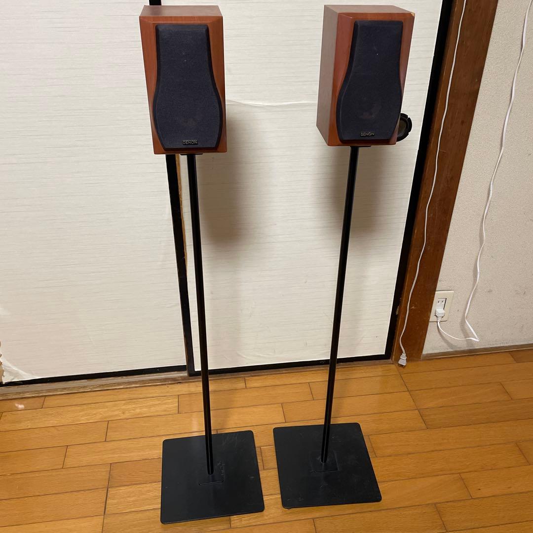 DENON SC-A33 AS-105(B)サテライトスピーカー2本　スタンド付