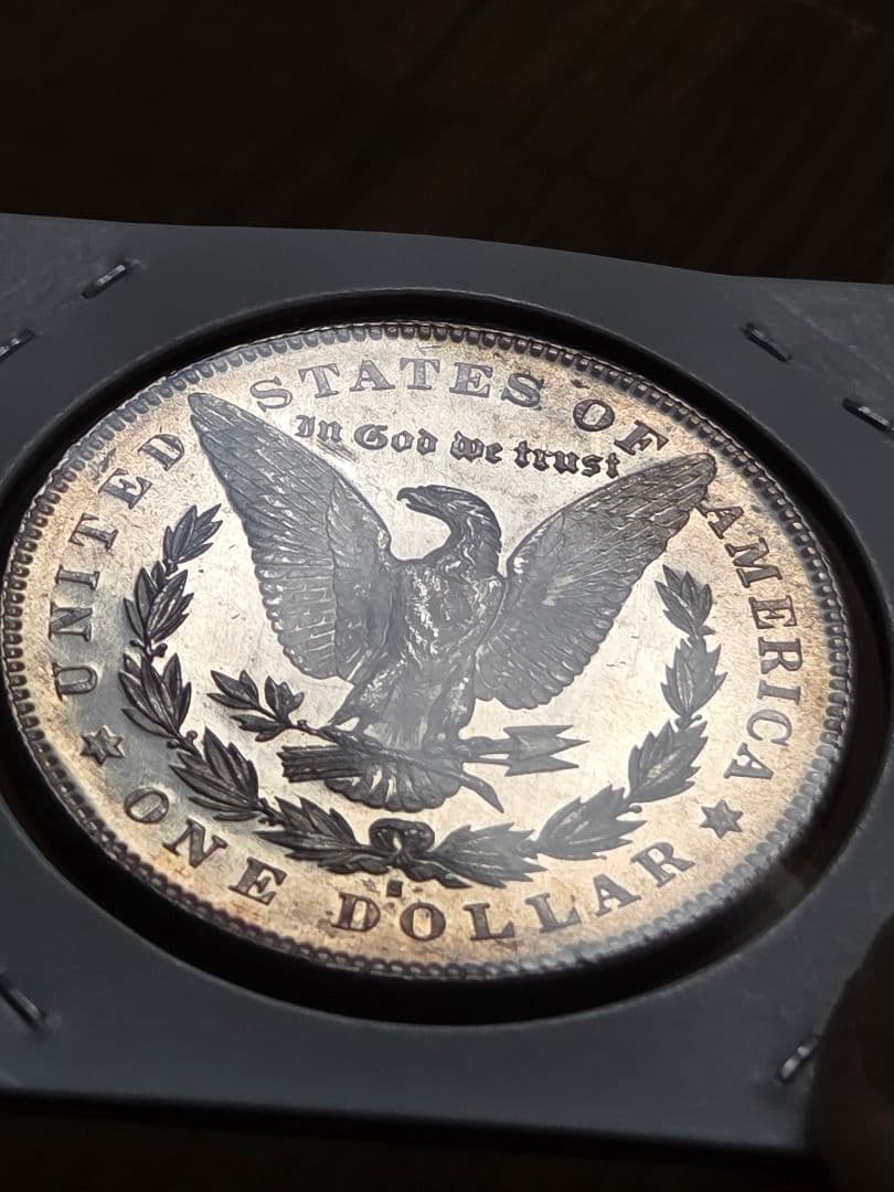 (プルーフライク)　アメリカ合衆国　モルガンダラー銀貨　1878 S (初年号)