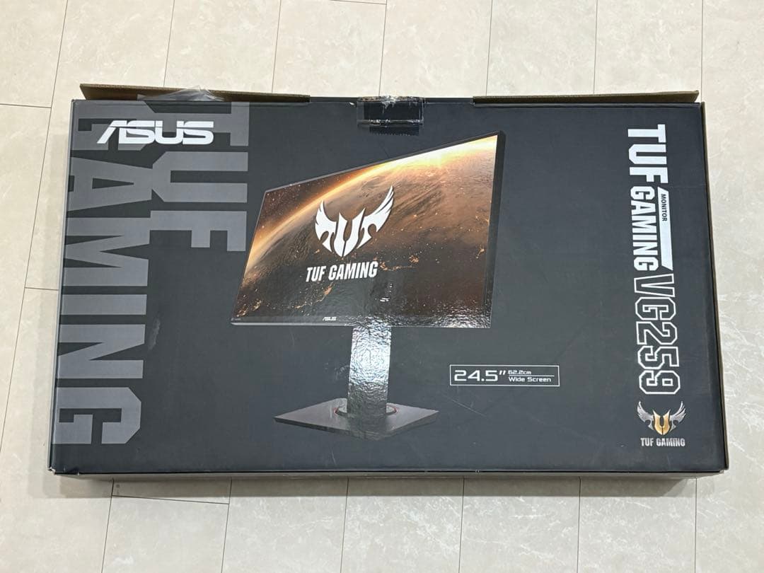 ASUS VG259QM 24.5インチ ゲーミングモニター 280Hz