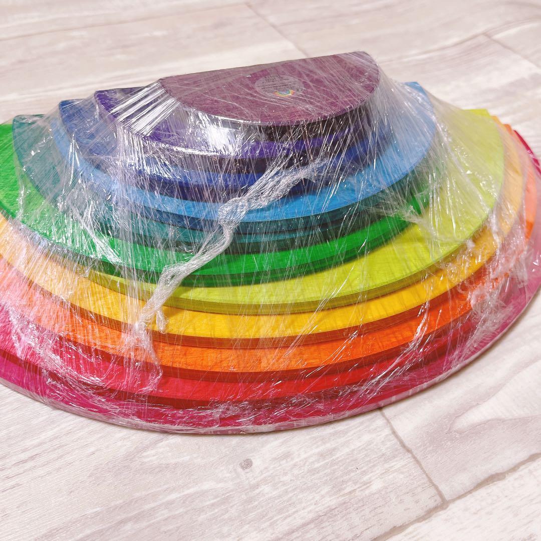 グリムス社レインボーアーチ　レインボーセミサークル　カラフルフレンズ3点