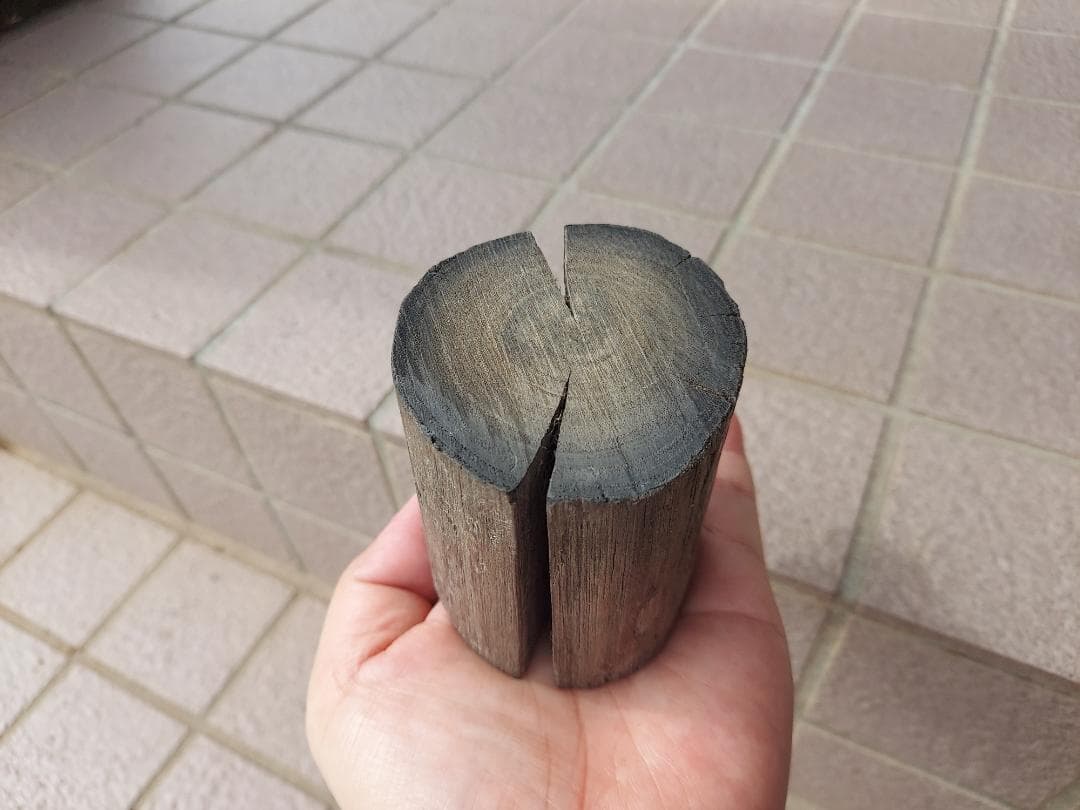 阿武隈川産 埋もれ木（小）　新古今和歌集に詠まれた本物の伝承品