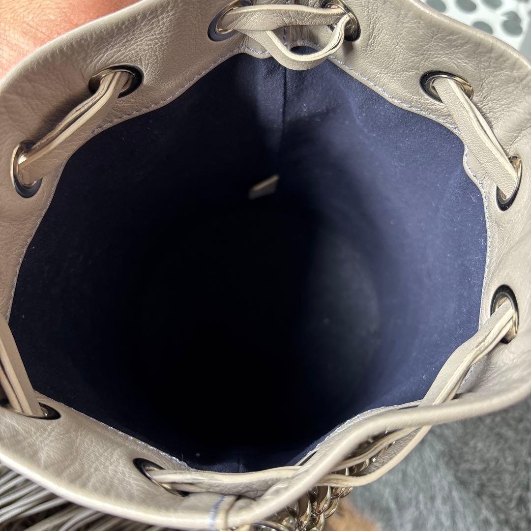 J&M DAVIDSON カーニバル フリンジ チェーン ハンドバッグ