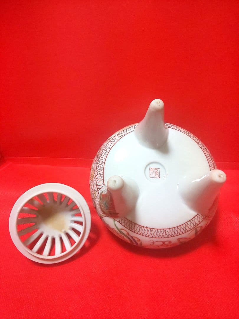 獅子摘 耳付足高 三足 香炉 角福　香道具 古美術 骨董品