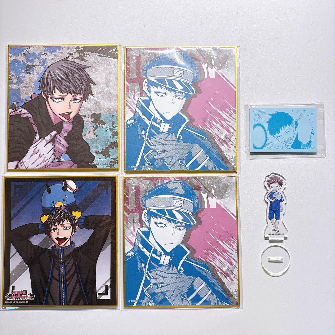 桃源暗鬼 矢颪碇 缶バッジ 色紙