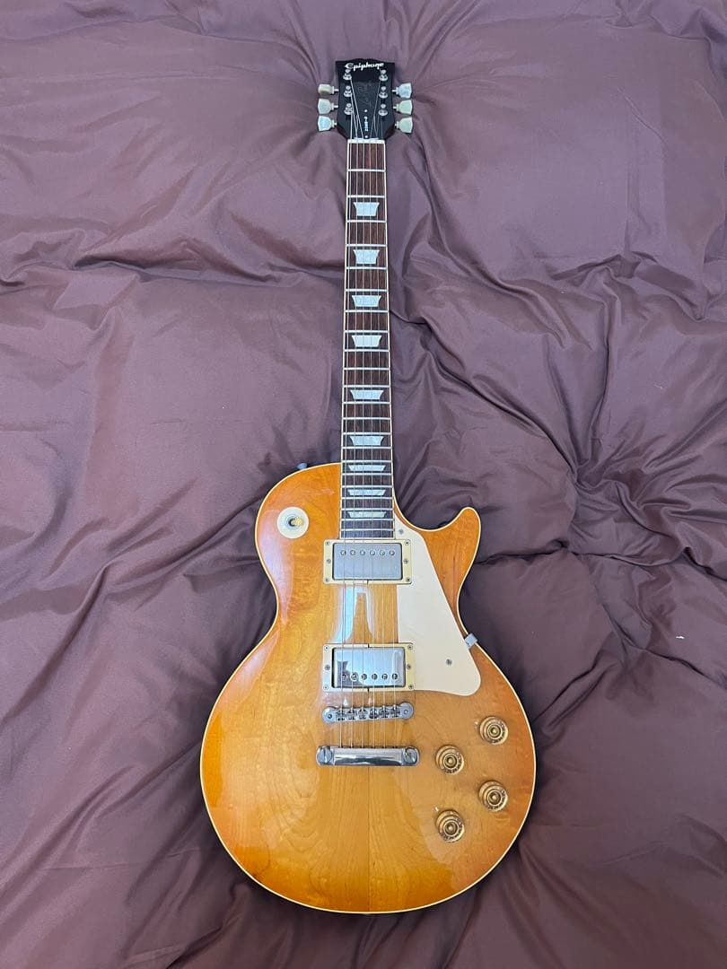 【調整済】Epiphone レスポール 国産　フジゲン　ギブソンヘッド