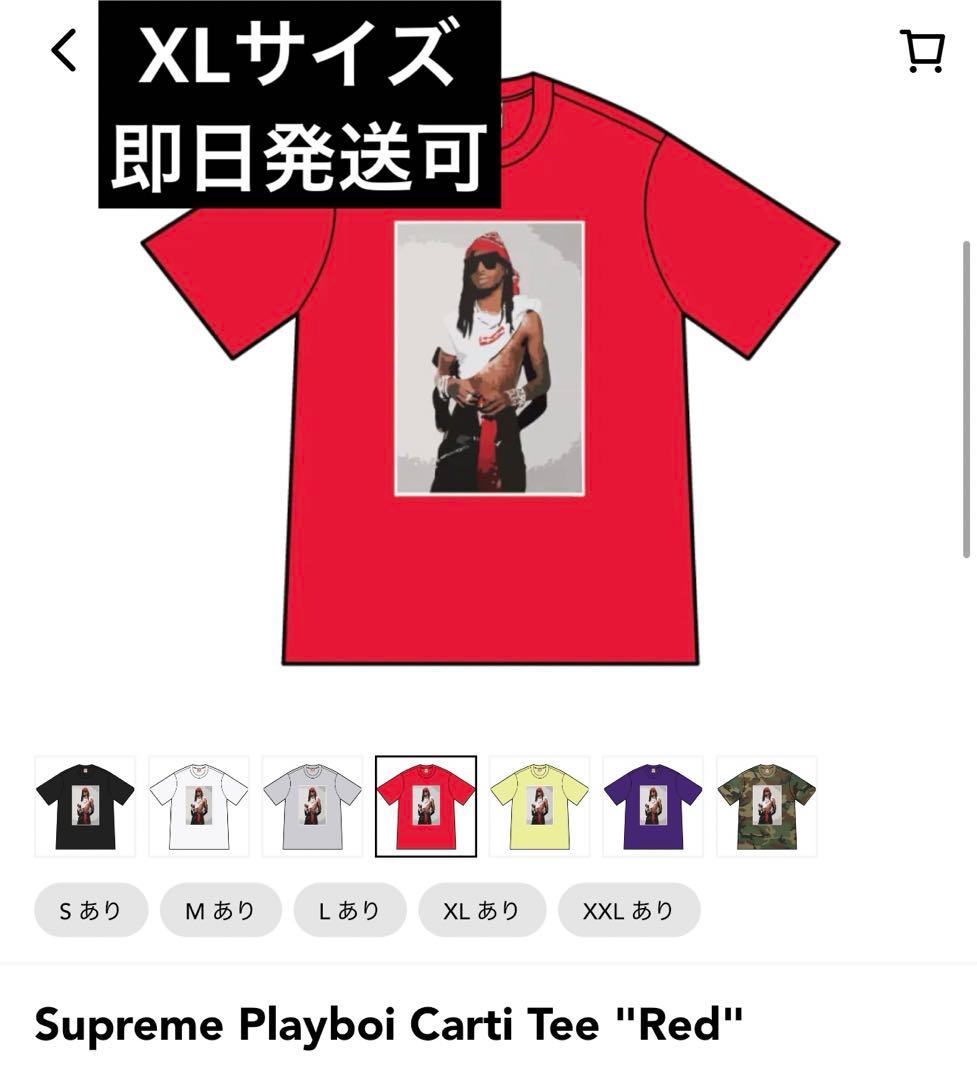 Supreme Playboi Carti Tee Red XLサイズ