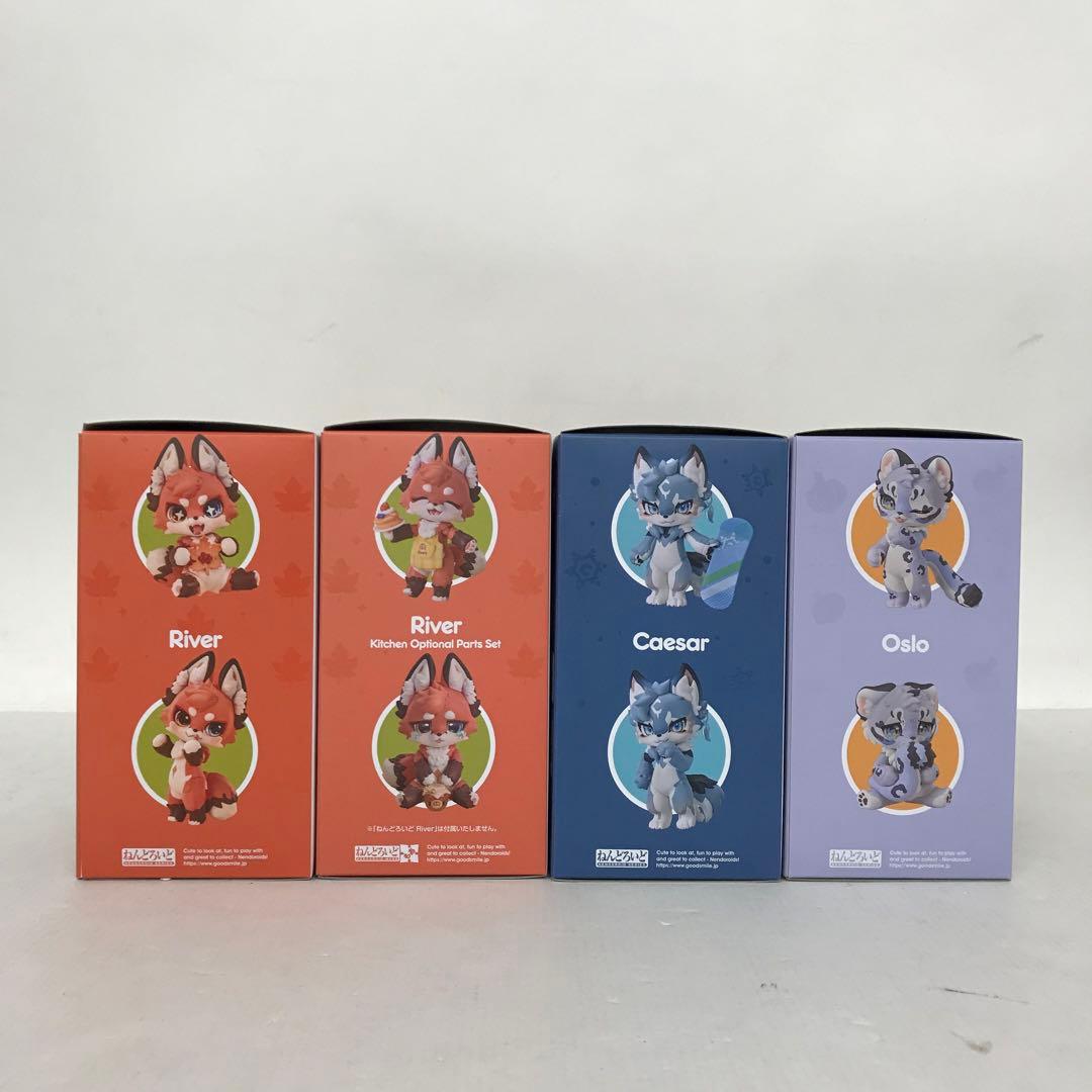 グッドスマイルカンパニー ねんどろいど FLUFFY LAND 4種セット