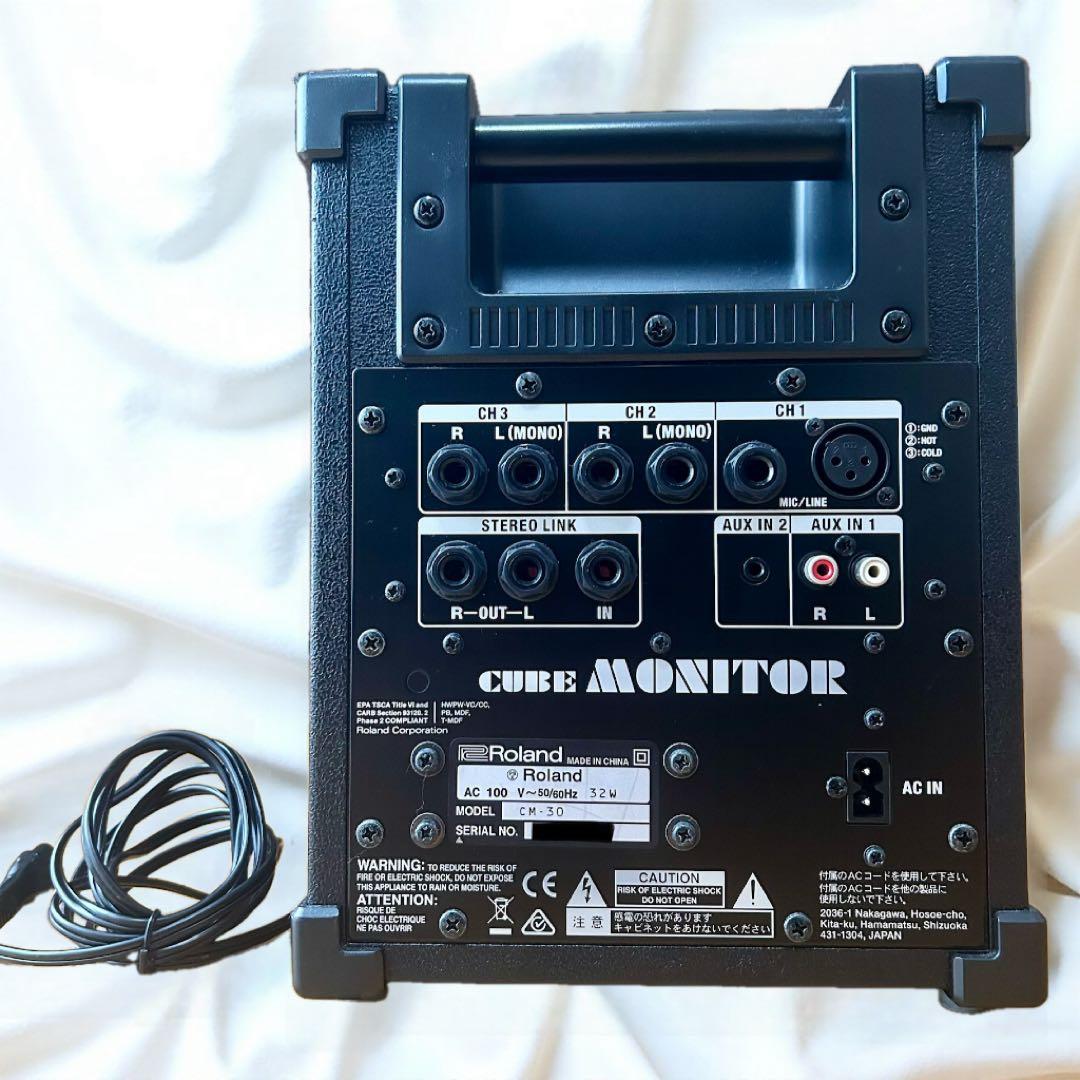 ★Roland cm-30 モニターアンプ 美品