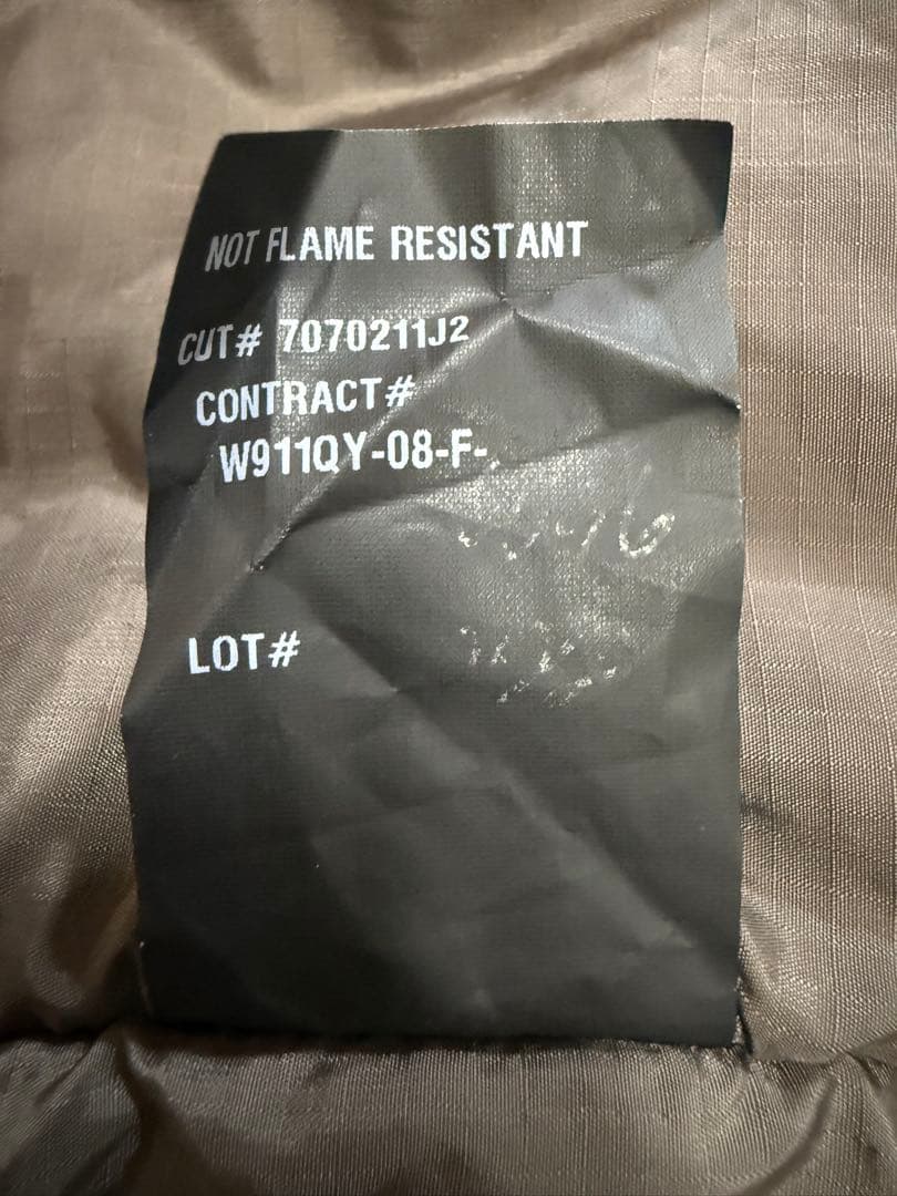 ハッピージャケットPCU LEVEL7 JACKET TYPE 2 size M