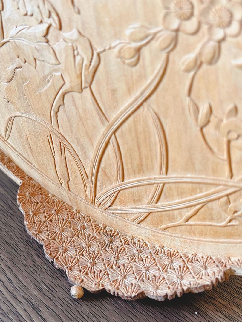 【蔵出し出品】アンティーク彫刻の鳥籠