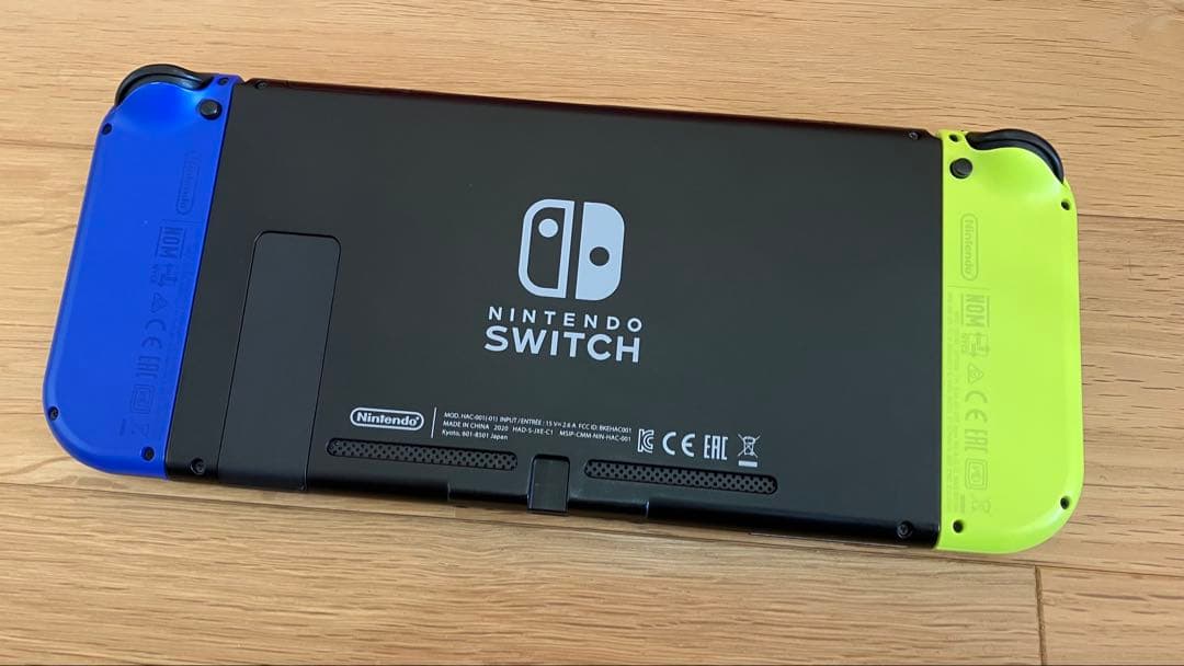 美品！Nintendo Switch 本体 付属品あり 箱付き イエロー/ブルー