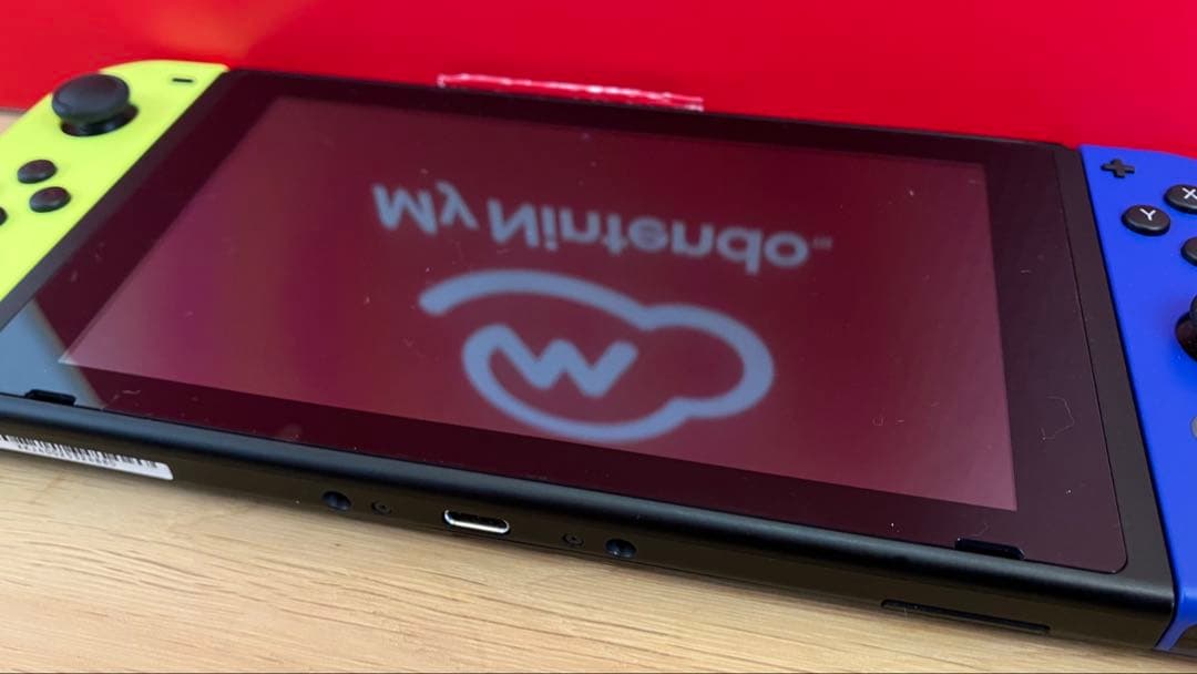 美品！Nintendo Switch 本体 付属品あり 箱付き イエロー/ブルー