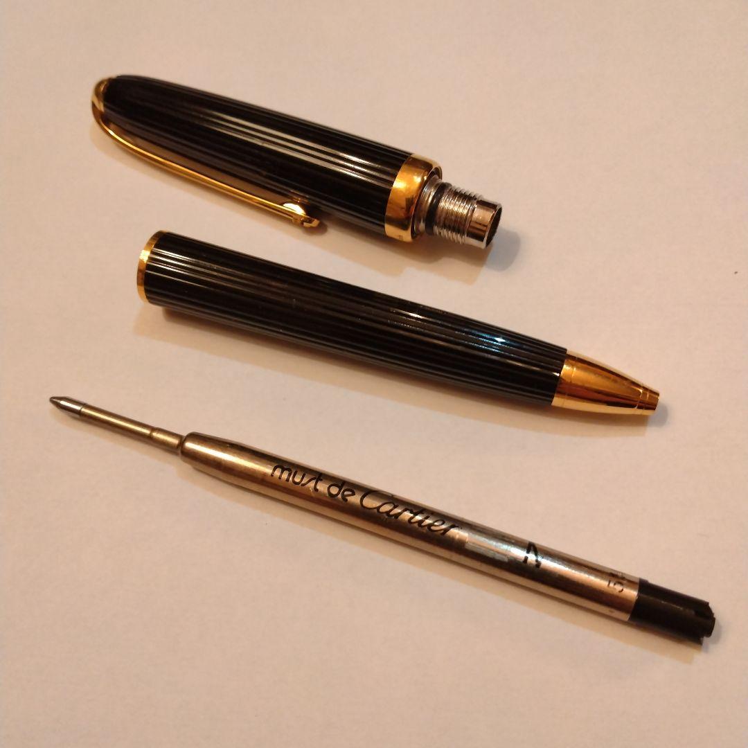セール　ルイカルティエ　ボールペン M ブラック　金張り