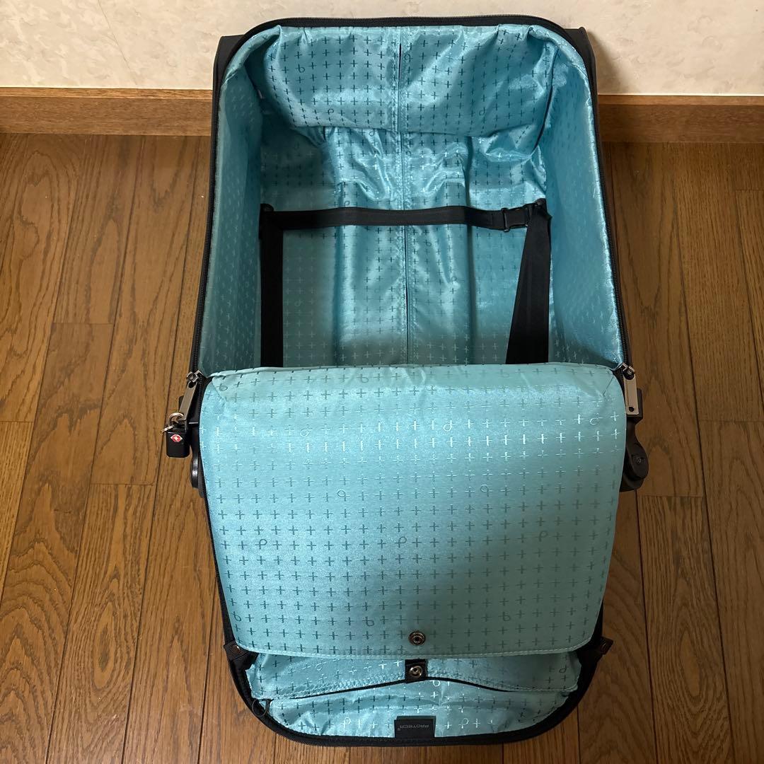 Proteca プロテカ ソフトスーツケース トラベルキャリー　ブラック