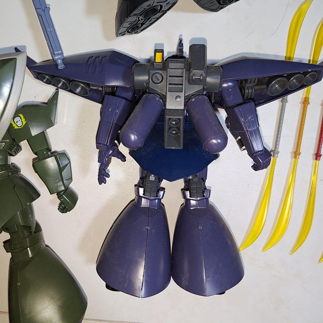 HG ゲルググ　9体セット　完成品　ジャンク扱い　レア　宇宙世紀　ユニコーン