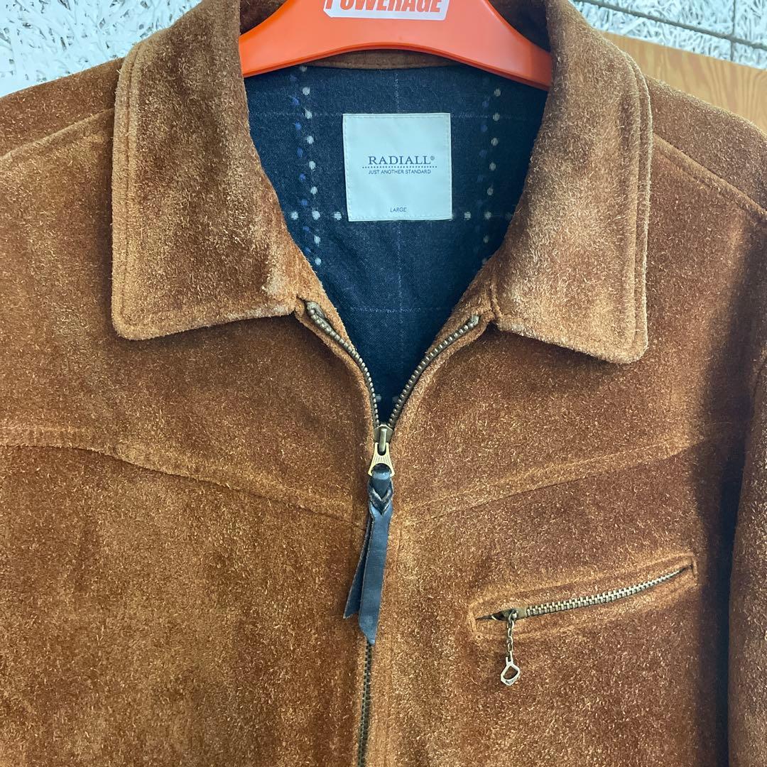 希少❣️ラディアルスエードライダースジャケット