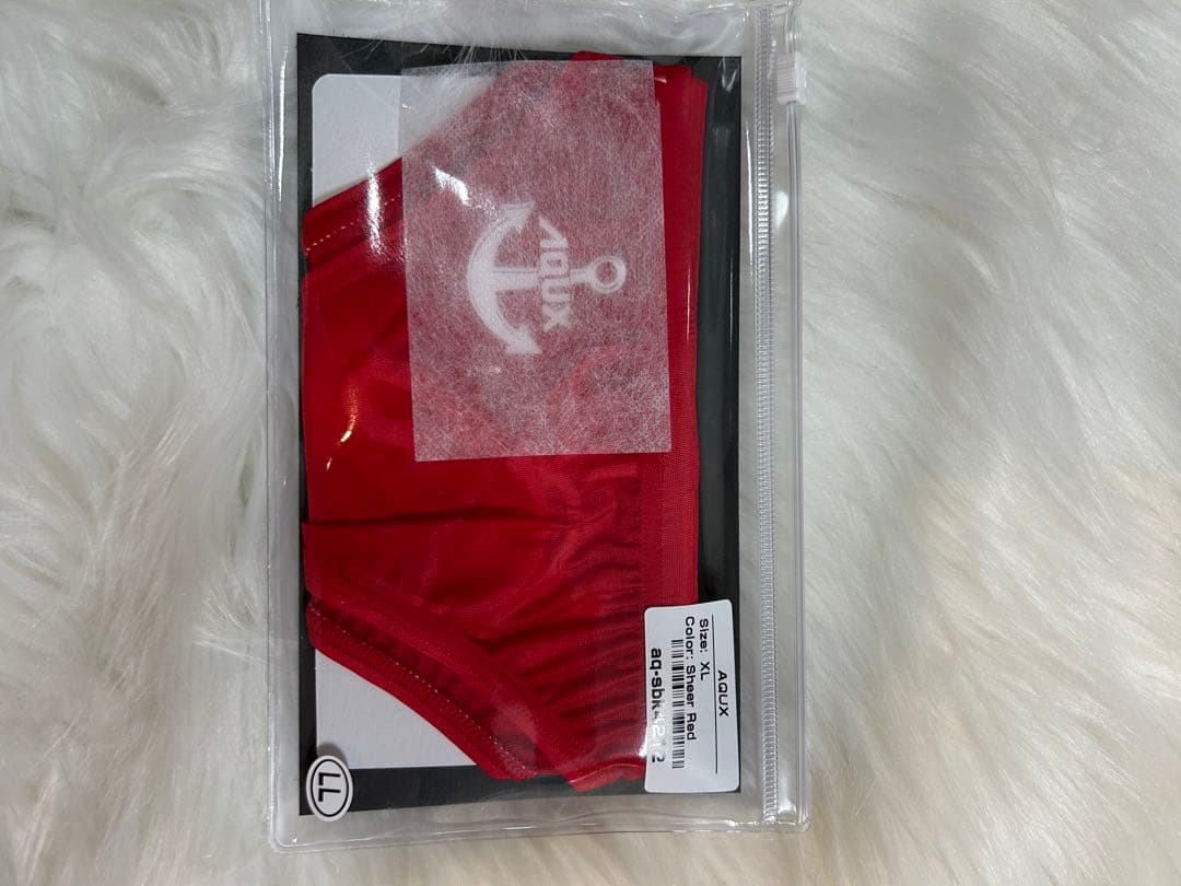 AQUX【新品未使用】完売品⭐︎Half Back Swim Sheer水着LL✨