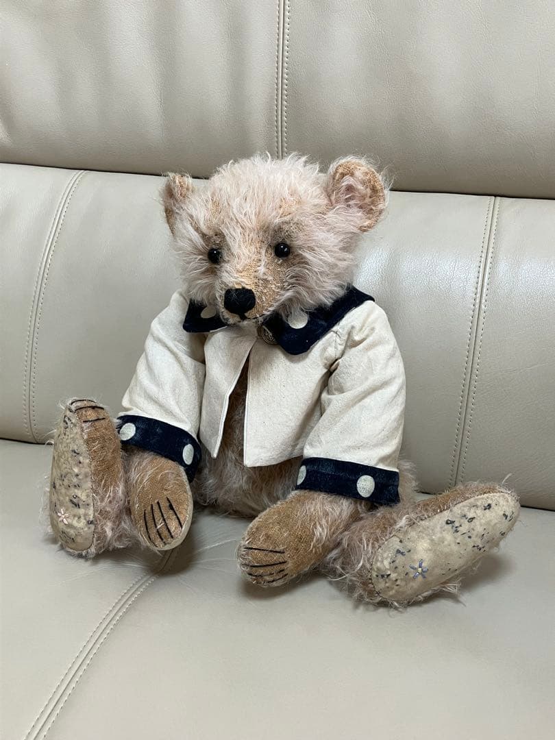 【キウイ】フォーゲットミーノット　テディベア 作家　アーティストベア