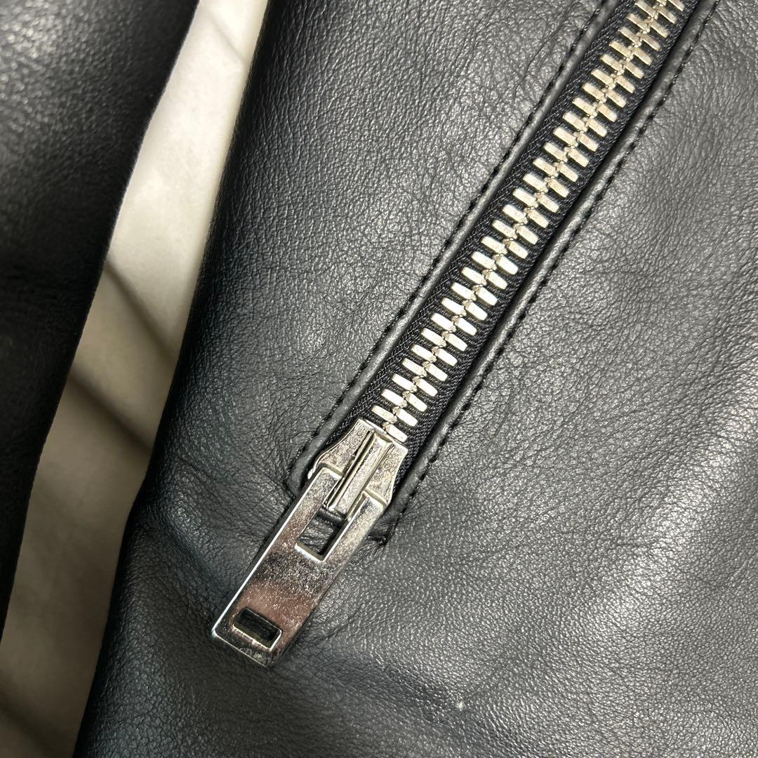 ジ*ー様 【最終値下げ】Maison Margiela ハの字ライダース　革ジャ