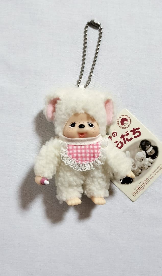 【希少】ひつじのチャム キーチェーン モンチッチ ベビチッチ セキグチ 羊