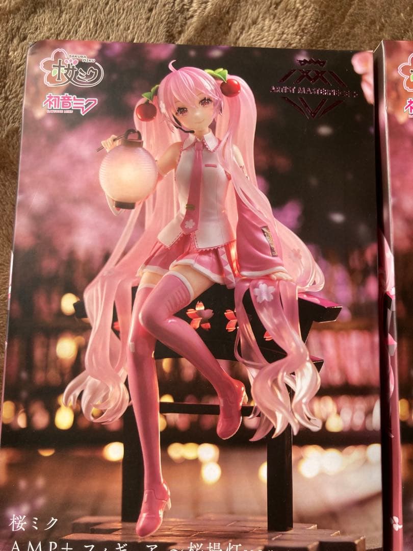 【6体セット】桜ミク AMP＋ フィギュア 〜桜提灯ver.〜　タイクレ