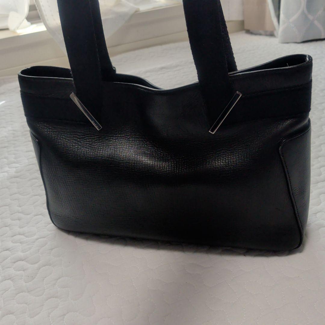 ☆used品☆GUCCI☆黒のレザーハンドバッグ☆GUCCIレディースバッグ☆