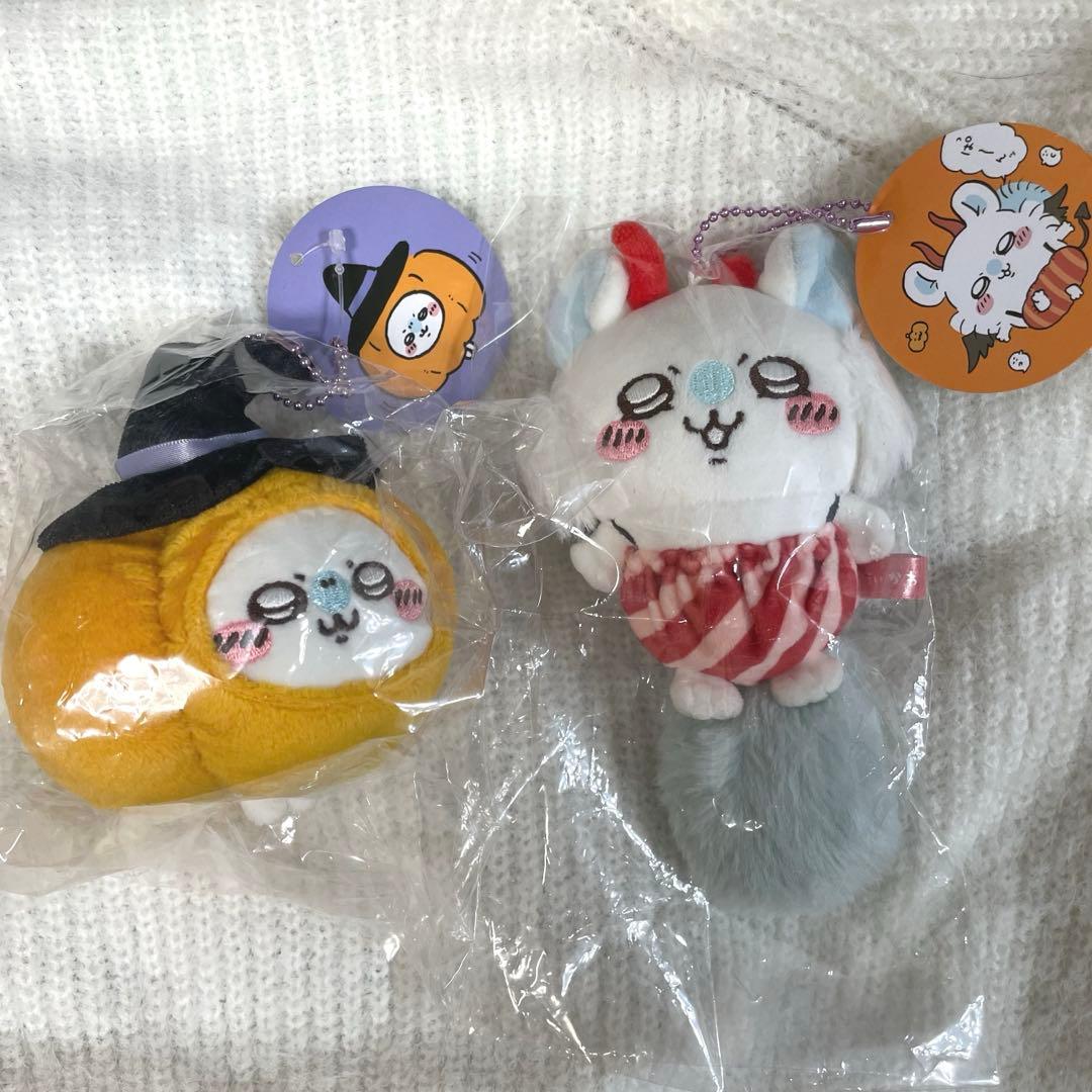 ちいかわ デビル カボチャなモモンガ 仮装たのしい～！マスコット ハロウィン