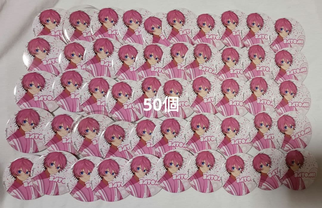 すとぷり　さとみ　缶バッチ　2022　summer 等身　浴衣