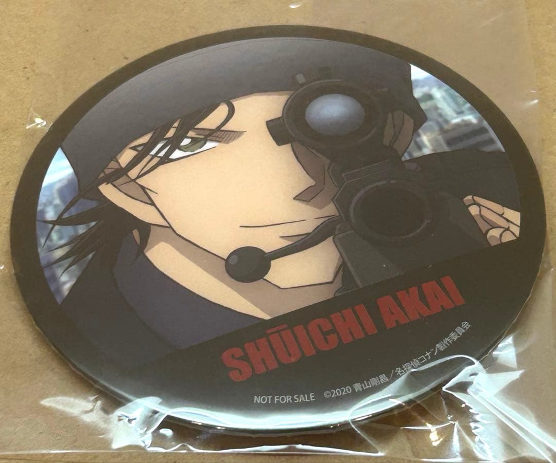 名探偵コナン 緋色の弾丸 缶バッジ アニメイト特典 赤井秀一